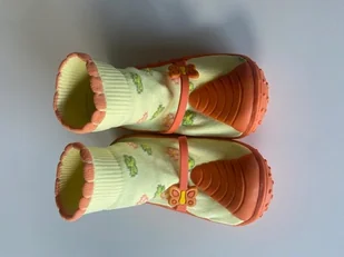 Skarpetko-buciki pachnace Bical r.17 pomaranczowy - Buty dla dziewczynek - miniaturka - grafika 1