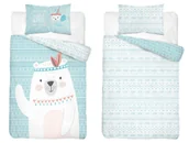 Pościel dla dzieci - Detexpol, Pościel bawełniana, Maya Moo, 3960A, 90x120 cm - miniaturka - grafika 1