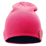 Czapki damskie - Czapka zimowa damska dwustronna Elbrus Trend Wo's czarno-różowa - miniaturka - grafika 1