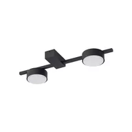 Lampy sufitowe - Nowodvorski Pills 8264 plafon oprawa sufitowa 2x8W GX53 czarny - miniaturka - grafika 1
