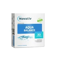 Odchudzanie i oczyszczanie - Novativ Aqua Balance, 30kaps. - miniaturka - grafika 1