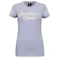 Koszulki jeździeckie - Koszulka damska EQ.QUEEN Avery 22SS - miniaturka - grafika 1