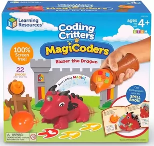 Robot do nauki programowania dla dzieci Smok - Learning Resources - Roboty dla dzieci - miniaturka - grafika 1