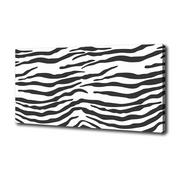 Obrazy i zdjęcia na płótnie - Foto obraz canvas Zebra tło - miniaturka - grafika 1