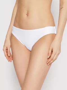 Stroje kąpielowe - Seafolly Dół od bikini Essential 40473-640 Biały - grafika 1