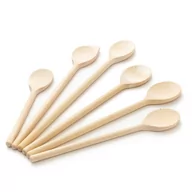 Przybory do gotowania - 6-Częściowy Zestaw Drewnianych Łyżek Do Gotowania Przyborów Kuchennych (6 X Łyżka Do Gotowania 18 Cm-35 Cm Długości) - miniaturka - grafika 1