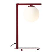 Lampy stojące - Aldex Zac 1038B15_1 lampa stołowa lampka 1x60W E14 czerwona/biała - miniaturka - grafika 1