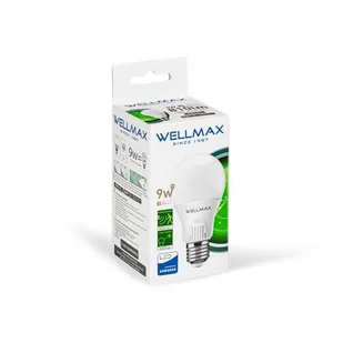 Żarówka ledowa Wellmax Samsung tradycyjna LED E-27 9 W neutralna czujnik ruchu - Żarówki LED - miniaturka - grafika 1