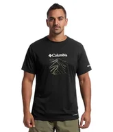 Koszulki męskie - Columbia Zero Rules Light SS Graphic Crew Koszulka Męska - miniaturka - grafika 1