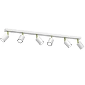 Lampy sufitowe - Liniowa lampa sufitowa do jadalni LX 4589 z serii STRIPER - miniaturka - grafika 1