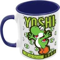 Kubki - Cutedragon Kubek Ceramiczny Prezent Tasse Mug Super Mario Luigi Princess Peach Bowser, Ciemnoniebieski 330 ml - miniaturka - grafika 1