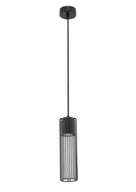 Lampy sufitowe - Fobia lampa wisząca 1-punktowa czarna 33447 - miniaturka - grafika 1