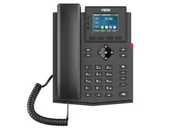Telefonia VoIP - Fanvil X303G telefon VoIP Czarny 4 linii LCD - miniaturka - grafika 1