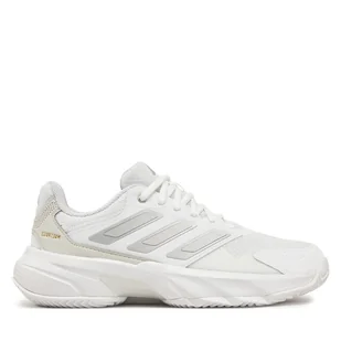 Buty do tenisa adidas Courtjam Control 3 Clay JS2894 Biały - Buty sportowe damskie - miniaturka - grafika 1
