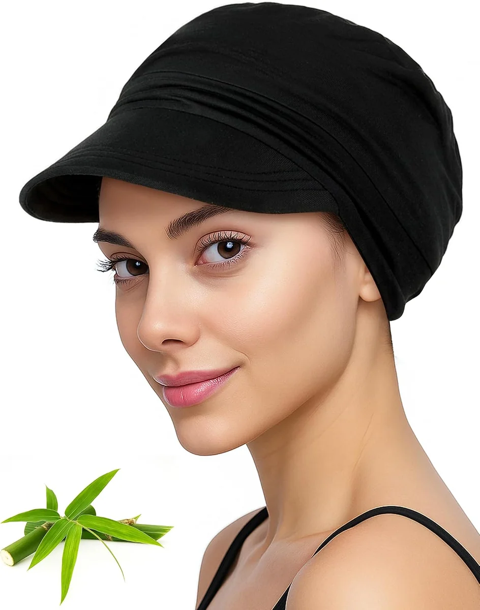 CZAPKA DAMSKA MĘSKA BAMBUSOWA TURBAN CHUSTA ODDECHOWA MIĘKKA LETNIA