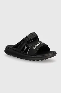 New Balance klapki damskie kolor czarny SWA330D3 - Klapki i japonki damskie - miniaturka - grafika 1