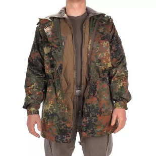 Mil-Tec parka Bundeswehry z ocieplaczem, rozmiar 54 10) 10107021-010 - Kurtki męskie - miniaturka - grafika 1