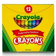 Przybory szkolne - Crayola Kredki świecowe 12 sztuk - miniaturka - grafika 1