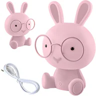 Lampy stojące - Lampa Lampka Biurkowa Nocna Dla Dzieci Królik Zielony - miniaturka - grafika 1