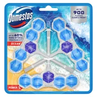 Środki do WC - Domestos Kostka toaletowa Power 5 Ocean 3x50g - miniaturka - grafika 1