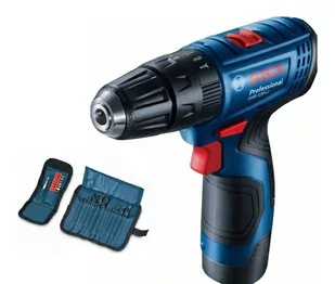 Bosch Wiertarko-wkrętarka udarowa z osprzętem GSB 120-LI  06019G8102 - Wiertarko-wkrętarki akumulatorowe - miniaturka - grafika 1