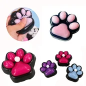 Zabawki sensoryczne - GNIOTEK SQUISHY ANTYSTRESOWY KOCIA ŁAPKA 1SZT - miniaturka - grafika 1