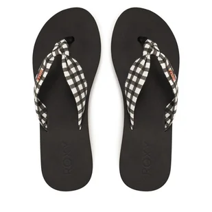 Japonki Roxy ARJL101175 Czarny - Klapki i japonki damskie - miniaturka - grafika 1