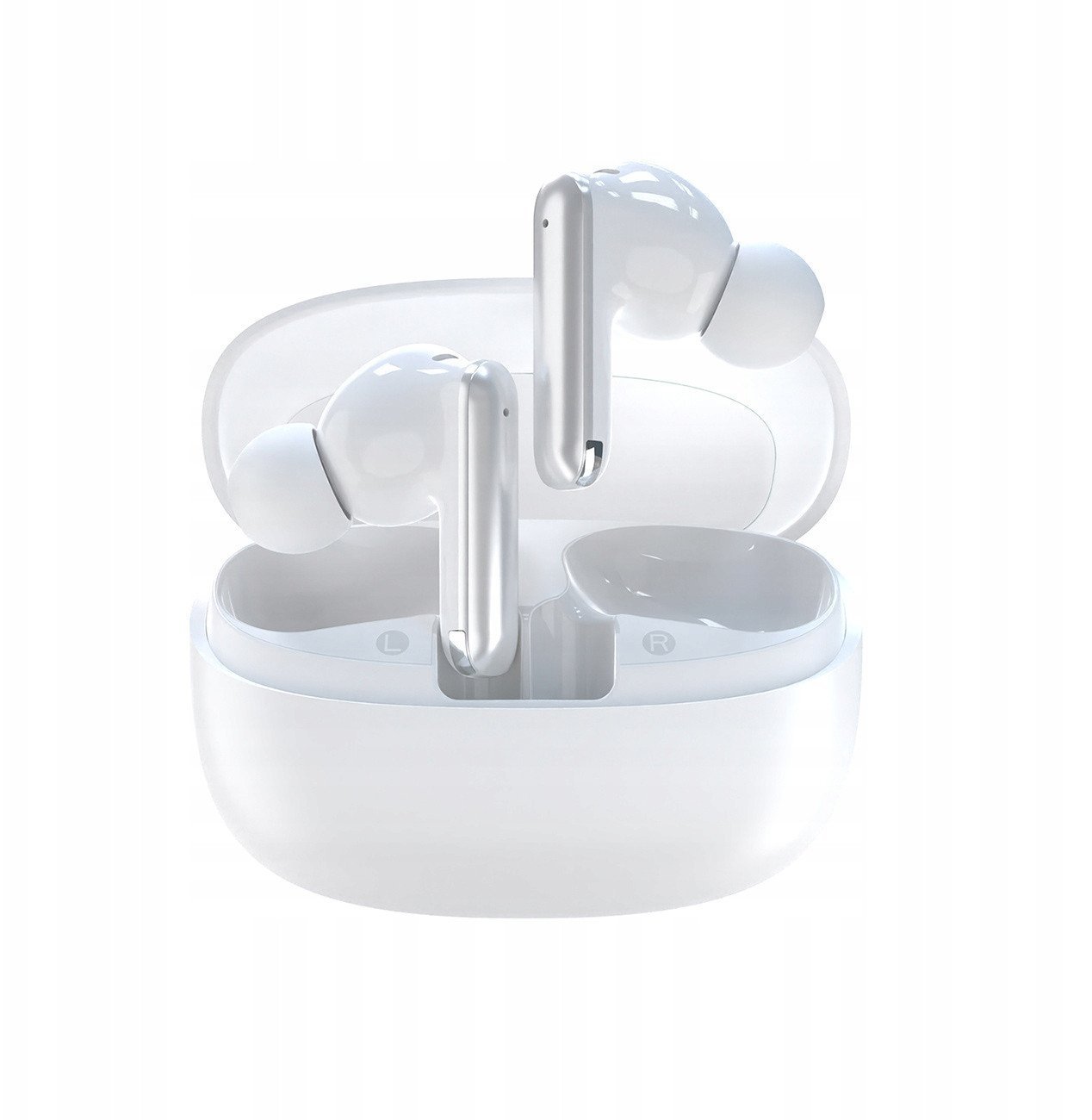 Dudao U21 TWS ANC ENC białe