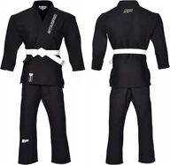 Kimona, stroje i obuwie - KIMONO CZARNE STARPRO JIU JITSU BJJ GI Z BIAŁEM PASKIEM ROZMIAR C3 - miniaturka - grafika 1