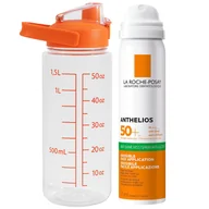 Kremy do twarzy z filtrem - La Roche-Posay Zestaw: Anthelios Mgiełka do twarzy SPF50+ 75ml + Bidon - miniaturka - grafika 1