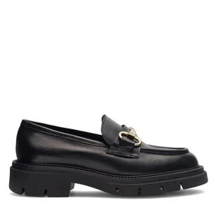 Loafersy Gino Rossi GRACE-I23-26370PE Czarny - Półbuty damskie - miniaturka - grafika 1