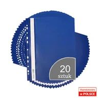 Teczki i skoroszyty - Biurfol SKOROSZYT TWARDY ZAWIESZANY A4 GRANAT /20/ - miniaturka - grafika 1