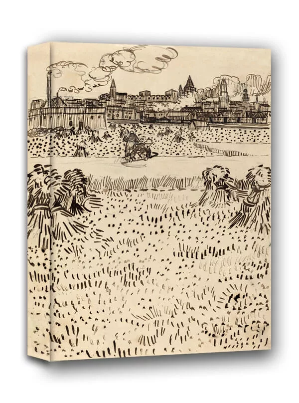 The Harvest, Vincent van Gogh - obraz na płótnie Wymiar do wyboru: 70x100 cm
