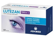 Wzrok i słuch - ADAMED CONSUMER HEALTHCARE S.A. Lutezan Omega 3 60 Kapsułek - miniaturka - grafika 1