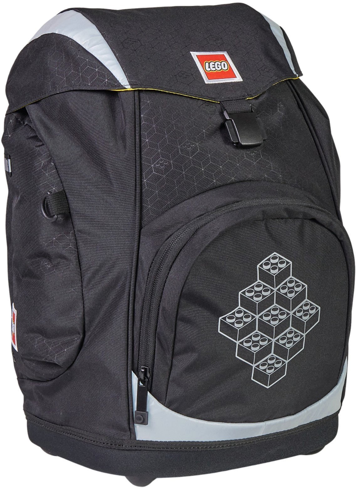 LEGO Bricks Nielsen School Bag 20193-2511 Czarne One size