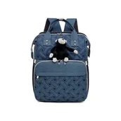 Torby i organizery dla mam - Torba, organizer do wózka plecak dla mamy PLM15GRAN - miniaturka - grafika 1