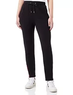 Spodnie damskie - Love Moschino Regularne Fit Jogger Spodnie Damskie Casual, Czarny, 36 - miniaturka - grafika 1