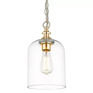 Cosmo Light Lampa wisząca PRAGUE złota P01909AU - Lampy sufitowe - miniaturka - grafika 1