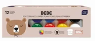 Przybory szkolne - Farby plakatowe 20ml 12 kolorów Bebe Friends - miniaturka - grafika 1