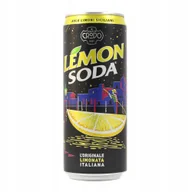Napoje gazowane - Lemon soda puszka 330 ml import z Włoch kwaśna lemoniada włoska najlepsza - miniaturka - grafika 1