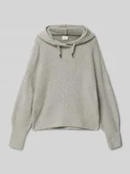 Bluzy dla dziewczynek - Bluza o kroju comfort fit z włochatej dzianiny z kapturem - miniaturka - grafika 1