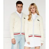 Swetry damskie - Lacoste Kardigan | Classic fit - miniaturka - grafika 1