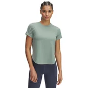 Koszulki i topy damskie - Damska koszulka do biegania Under Armour UA Launch Elite - zielona - miniaturka - grafika 1