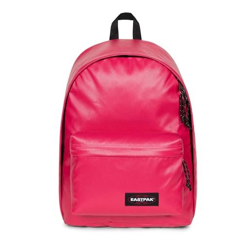 EASTPAK Błyszczące plecaki karminowe Out of Office, Błyszczący karmin, Jeden rozmiar, EASTPAK POZA BIURĄ Błyszczące Plecaki Karminowe