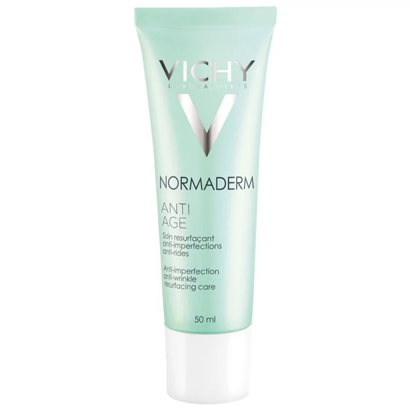 Vichy Normaderm Anti-age krem na dzień przeciw pierwszym zmarszczkom do cery tłustej i problematycznej  50ml