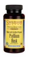 Suplementy naturalne - SWANSON Organic psyllium husk 60 kaps - miniaturka - grafika 1