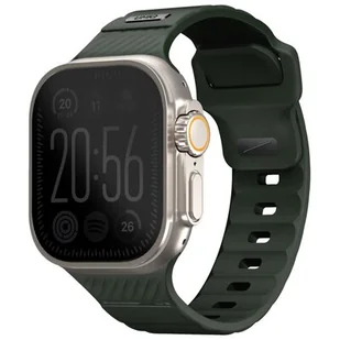 Pasek UNIQ Stride do Apple Watch 4/5/6/7/8/9/SE/SE2/Ultra/Ultra 2 (42/44/45/49mm) Ciemnozielony - Akcesoria do smartwatchy - miniaturka - grafika 2