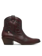 Botki damskie - Pikolinos Kowbojki W5Z-8551 Brązowy - miniaturka - grafika 1