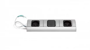 Orno Gniazdo meblowe ORNO OR-AE-1304 z wyłącznikiem 2 x 230V - Gniazdka elektryczne - miniaturka - grafika 1