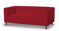 Pokrowce na meble - Dekoria Pokrowiec na sofę Klippan 2-osobową czerwony 177 x 88 x 66 cm Etna 629-705-60 - miniaturka - grafika 1